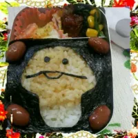 なめこ弁当|みのはた初海さん