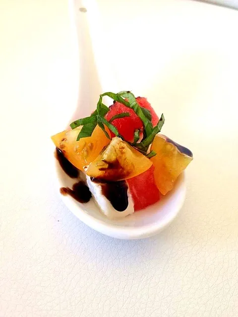 Caprese bite with added twist! Watermelon:-)|Diana Jezさん