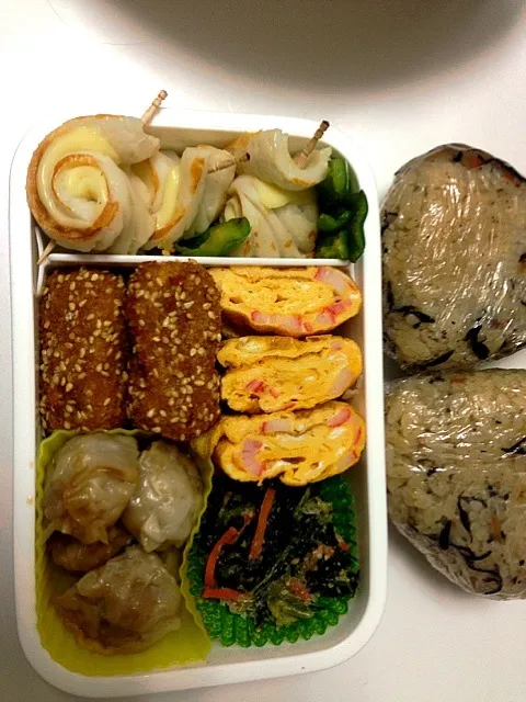 Snapdishの料理写真:今日のお弁当|みほさん