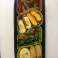 Snapdishの料理写真:旦那さま弁当|naokoさん