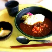 Snapdishの料理写真:スパイシーカレー(トマト)|すいかさんさん