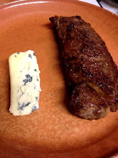 NY strip steak & blue cheese|andrew franciscoさん