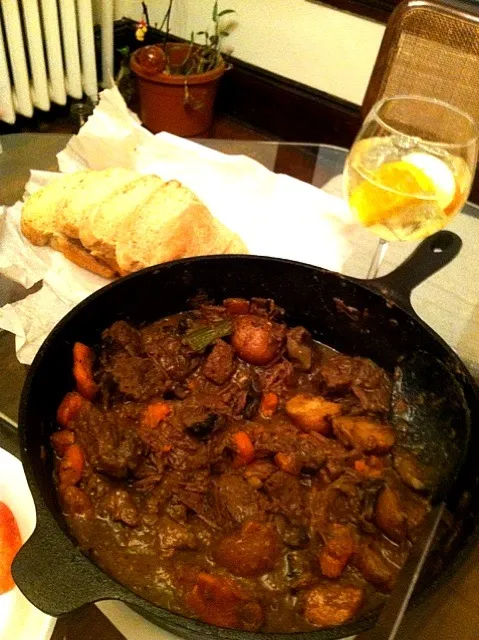 Beef stew with Gem Fingerling Potatoes and Homemade Grandmother Bread *|Cristinaさん