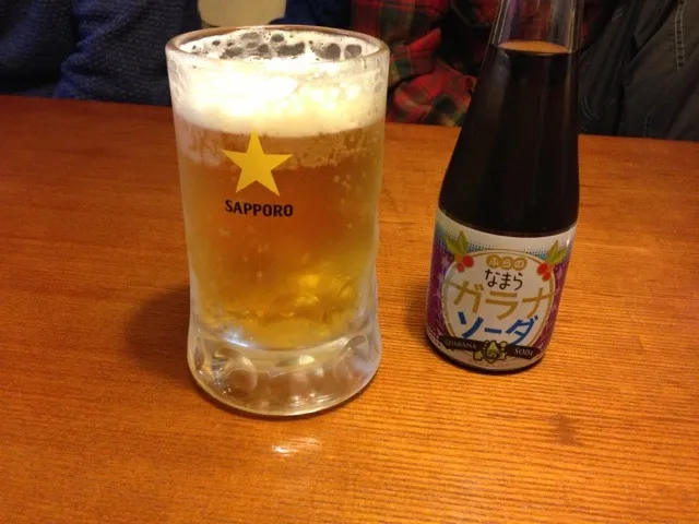 なまらガラナソーダ&生ビール|ししょうさん