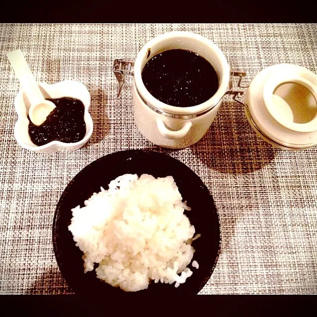 Snapdishの料理写真:みきやんさんの、ご飯ですよぉ〜♡山わさび入り|ちあきさん