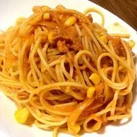 Snapdishの料理写真:トマトツナパスタ|森田 順也さん