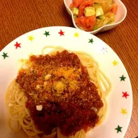 Snapdishの料理写真:手作りミートソース|ゆららさん