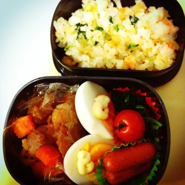 Snapdishの料理写真:昨日のお弁当|タクローさん