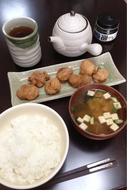 竜田揚げ定食。|Naoya Ishiharaさん