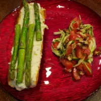 Lemon Ricotta/Asparagus Baguette|jasmine parkhurstさん