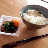 Snapdishの料理写真:あおさ納豆|ユウさん