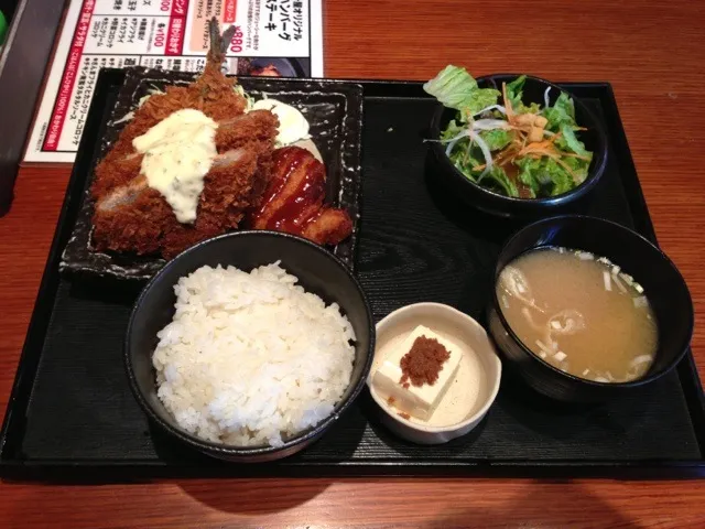 サンマフライ定食|アクちゃんさん