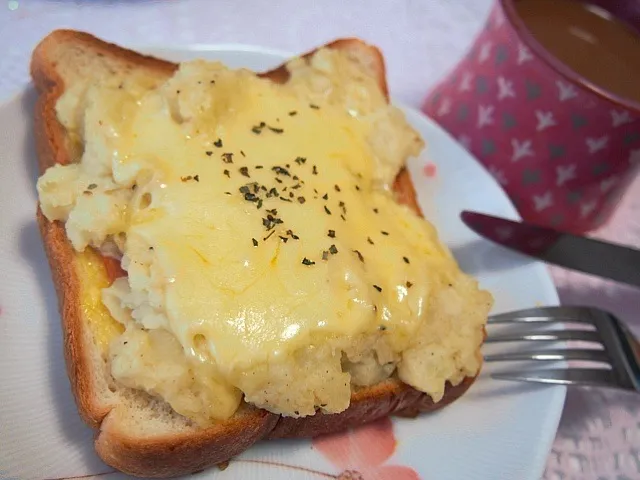 マッシュポテトトースト|玉越郁美さん