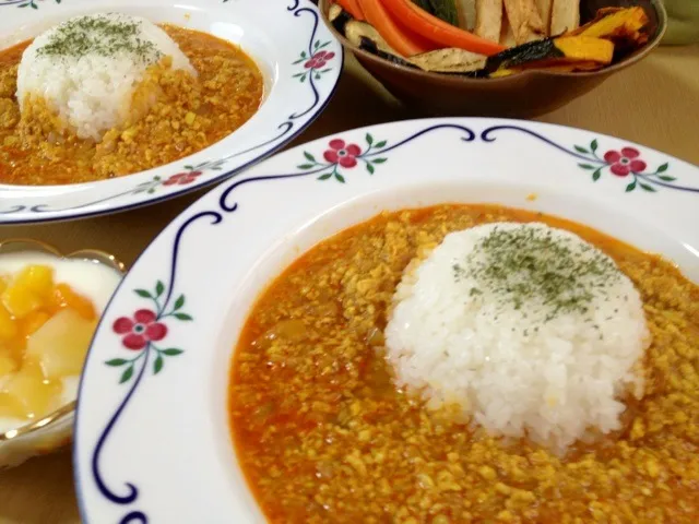 あっさりキーマカレー|でおでおさん