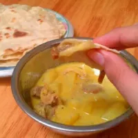 chapati and curry|loveee cooking :-*さん