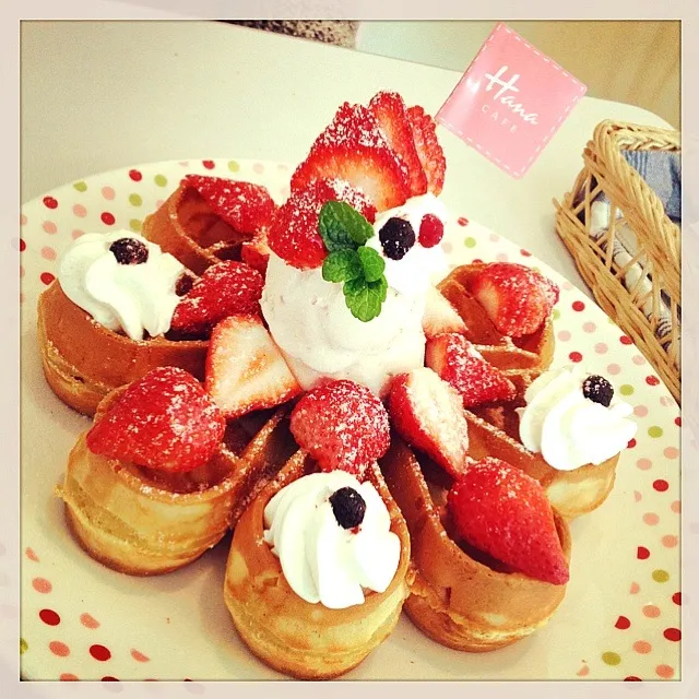 Strawberry Waffle|tzean chenさん