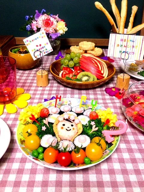 娘の誕生日パーティー♪|粉蔵(こなちゃん  ♪)さん