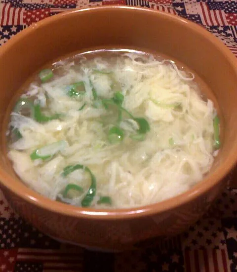 夕飯その1 [ふわとろ玉子スープ 蛋花湯]|細川暁広さん