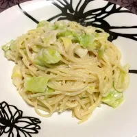 キャベツとツナのクリームパスタ|＊hanahura＊さん