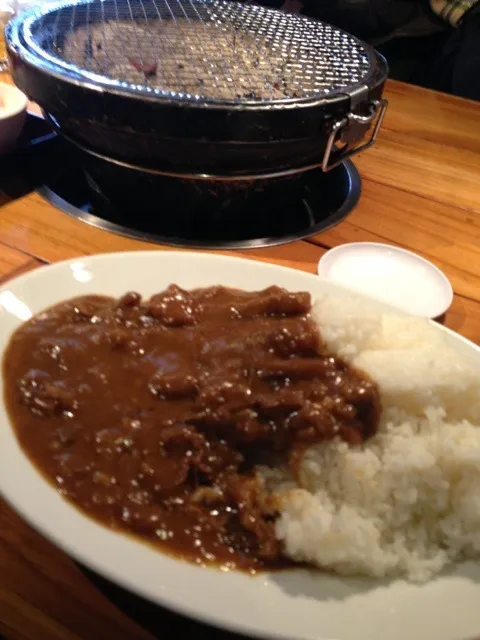 大森の焼肉屋さんのカレーランチ なんと500円|norma’sさん