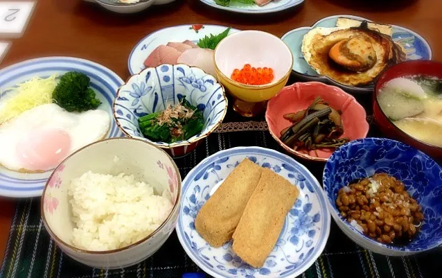 Snapdishの料理写真:朝定食@小川旅館|山けんさん