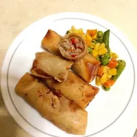 Snapdishの料理写真:Spring rolls|MaryCharmaineさん