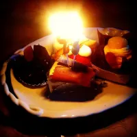 Snapdishの料理写真:Happy Birthday ケーキ|えーげんさん