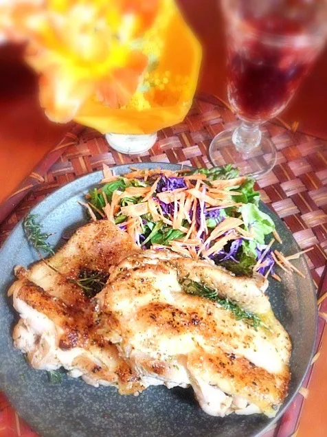 Roast Herb chicken🌿チキンの香草焼き by chef hubby|🌈Ami🍻さん