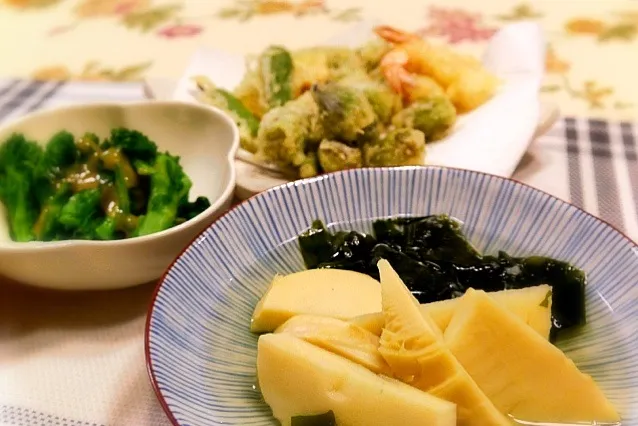 春の味覚を堪能するお夕飯🎶|メイスイさん