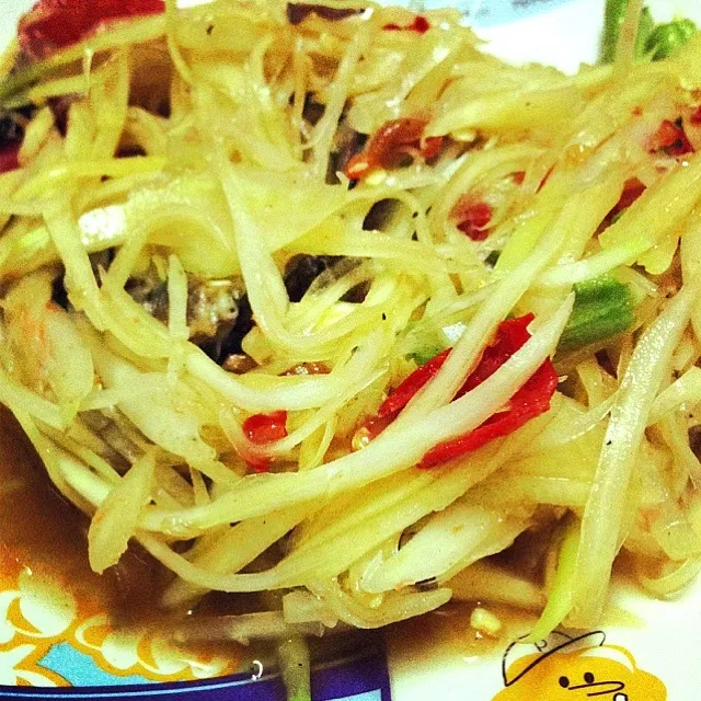 Snapdishの料理写真:Som Tum (Thai spicy papaya salad)|Saranya R.さん