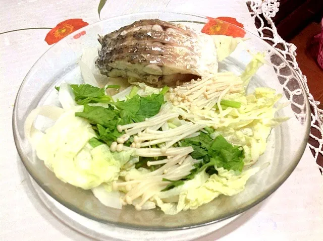 Steamed sea bass|tanacha ganganandaさん