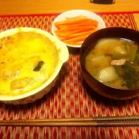 Snapdishの料理写真:タラとジャガイモのグラタン☆|かーねさん