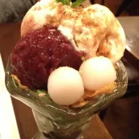 Snapdishの料理写真:和パフェ カフェ人間関係|あやのさん