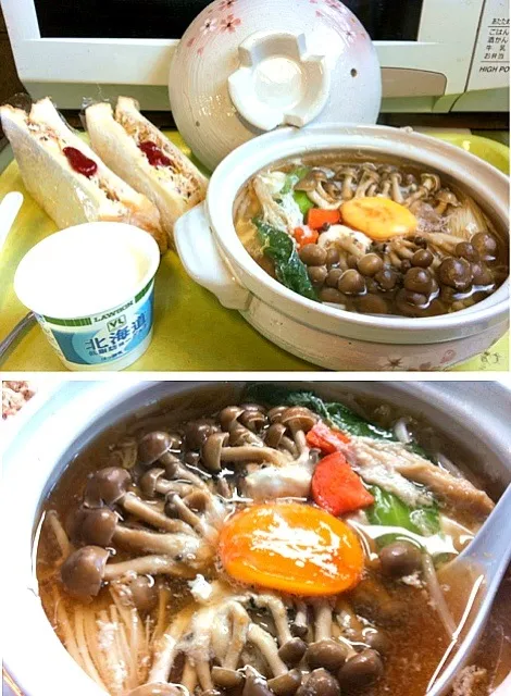 🍲コンソメきのこスープ🍄|マニラ男さん