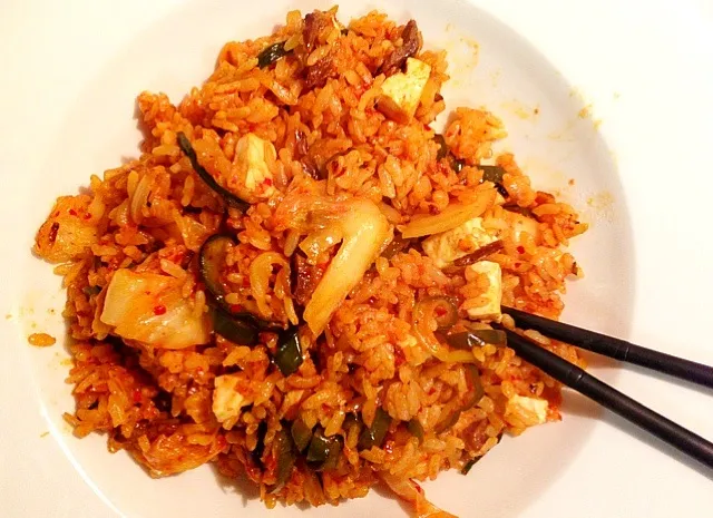 Kimchi Fried Rice with Tofu|Leo D.さん