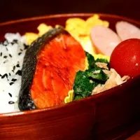 Snapdishの料理写真:シンプル弁当♪|じゅにさん