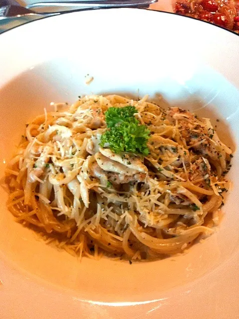 Spa chicken white sauce @Miss cornerry|modmengさん