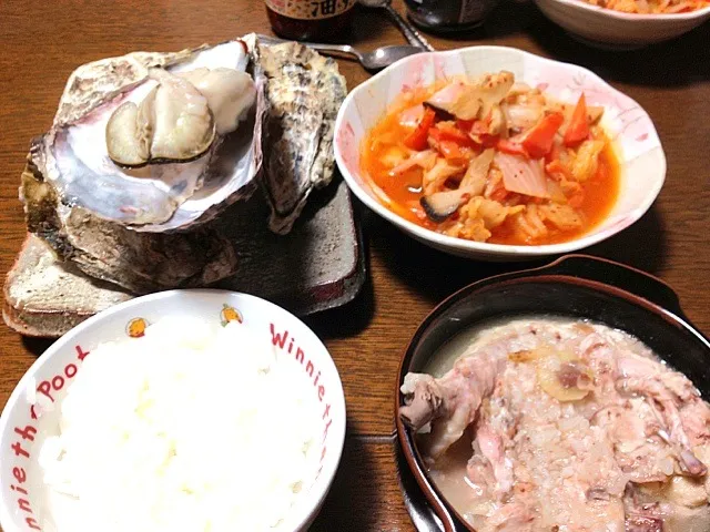 Snapdishの料理写真:レトルト参鶏湯！|ayamenさん