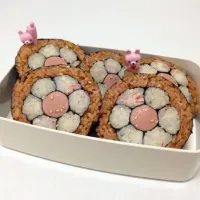 🌼 Flower Sushi Roll