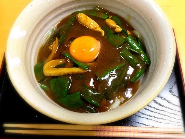 主人と私の晩御飯  カレーうどん|シンリーさん