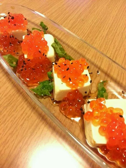 ﾀﾞﾝﾅさん作✧イクラのせ冷奴✦|*ikuko*さん