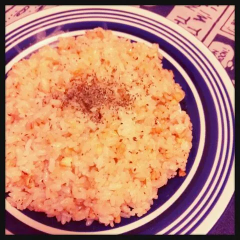 garlic butter rice ʕ•ٹ•ʔ♫|🌜 miaow 🌞さん