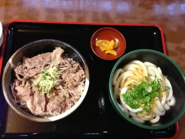 牛丼と伊勢うどん|いわたさん