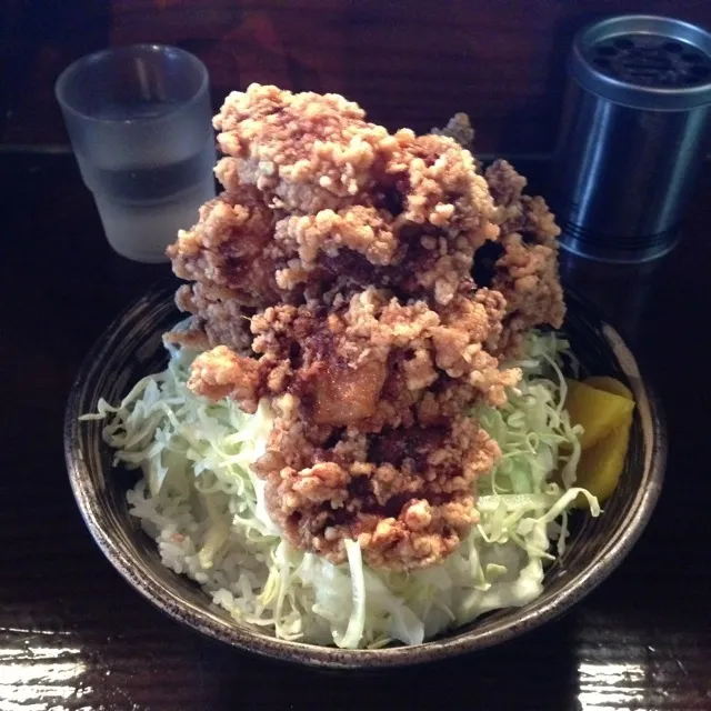 大盛りからあげ丼|のんちゃんさん