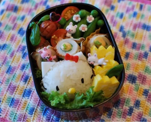 Hello Kitty 弁当(=^x^=)|Rie in Norwayさん