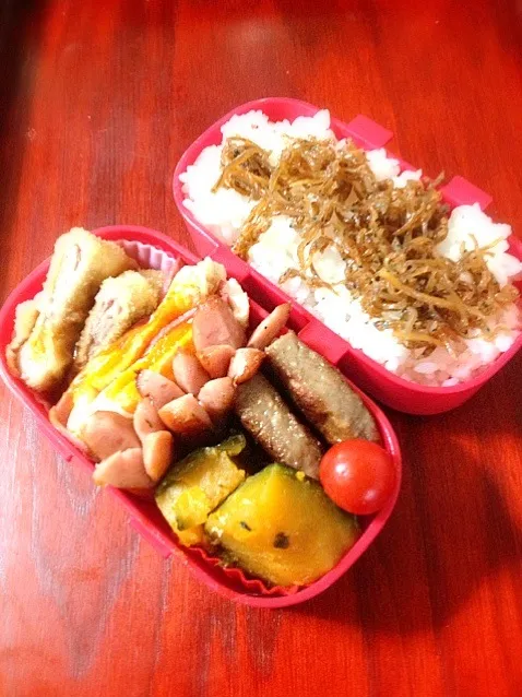 Snapdishの料理写真:次女部活弁当(テニス)|marinaさん