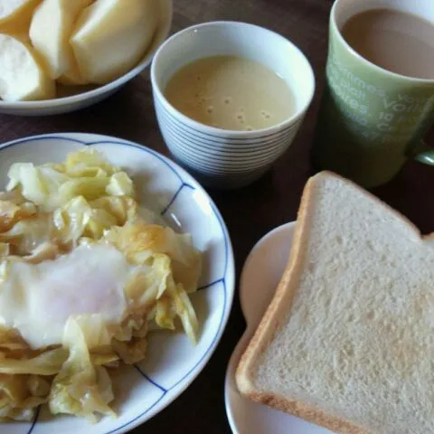 妻の朝ごはん|よしおさん