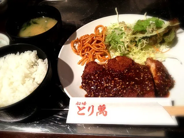 チキンみそカツ定食！|yukoさん