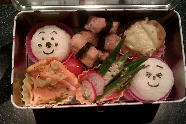 おかずいっぱい弁当(^o^)|Rie in Norwayさん