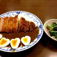 チキンカレーと旨旨ブロッコリー|加賀 理資さん